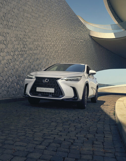 voiture Lexus NX 350h blanc