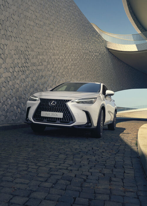 voiture Lexus NX 350h blanc