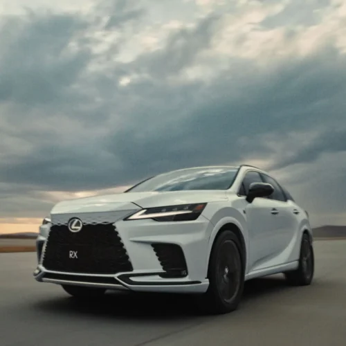 lexus RX blanche