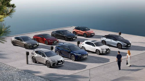la gamme de voiture électrique de Lexus