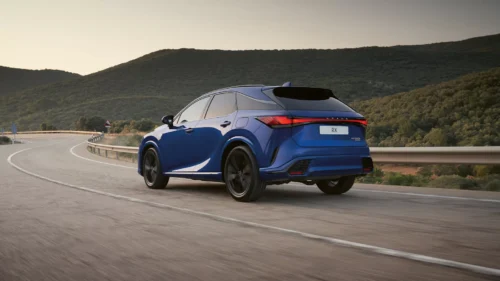 Lexus RX Bleu/mauve